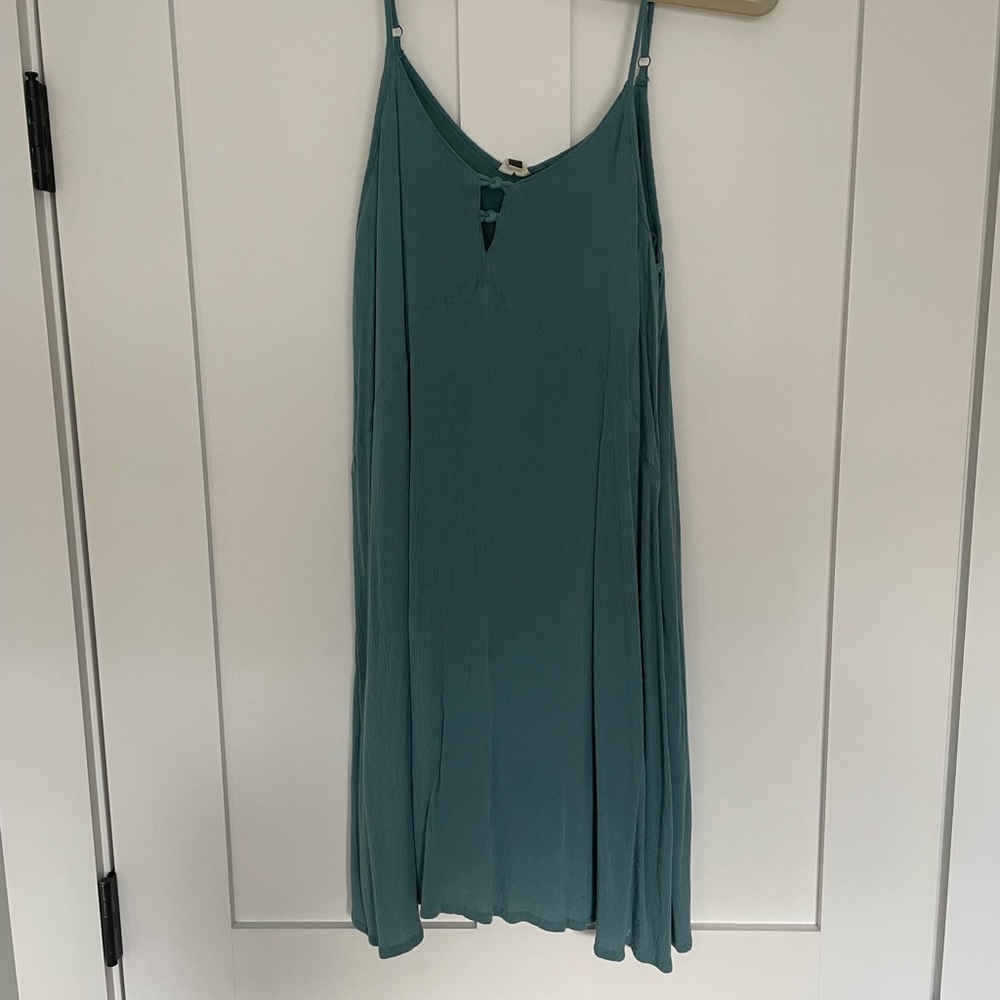 Roxy grey blue summer dress
